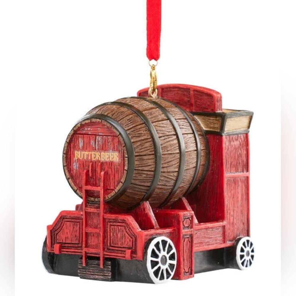 Universal Studios The Wizarding World Harry Potter Butterbeer Cart Ornament NWT